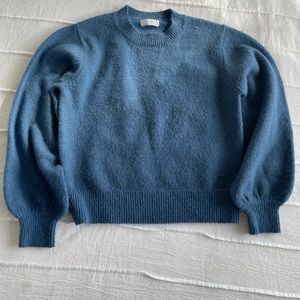 OAK + FORT angora blend sweater